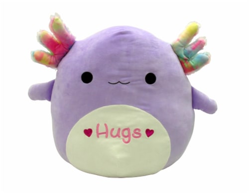 Squishmallows Valentine's Day Axolotl Plush Perspective: front
