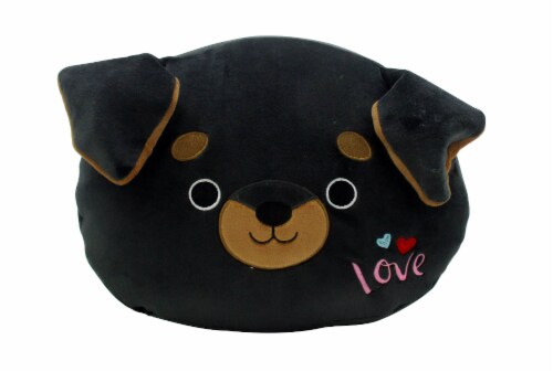 Squishmallows Rottweiller Plush Perspective: front