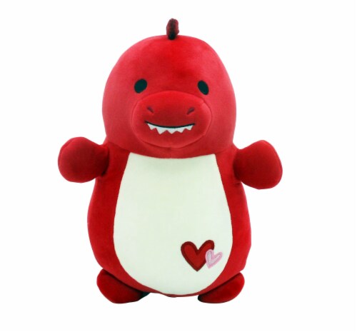 Red dinosaur stuffed animal sale