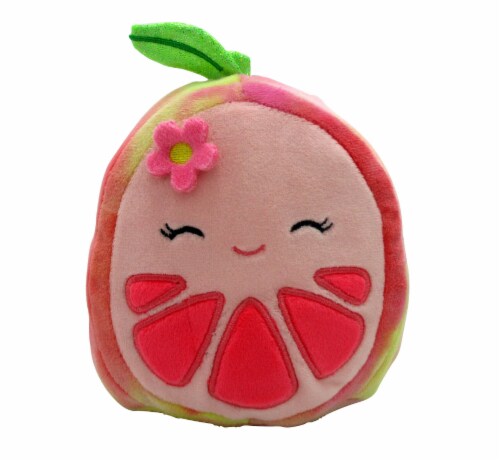 8"  Grapefruit Easter Squishmallow Perspective: front