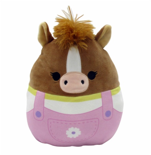 8" Horse with Apron Easter Squishmallow Perspective: front