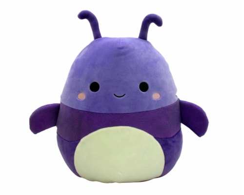 Squishmallows Purple Beetle Plush Perspective: front
