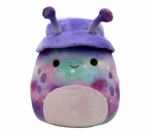 Squishmallows Purple Alien in Bucket Hat Plush Perspective: front