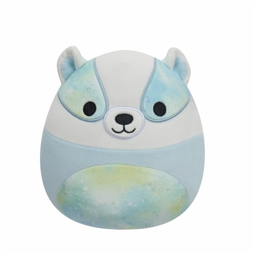 Squishmallows 8" Blue Badger Plush Toy Perspective: front