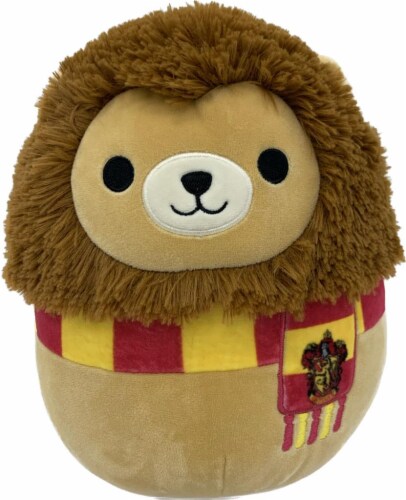 Squishmallows 8" Harry Potter Gryffindor Lion Plush Toy Perspective: front