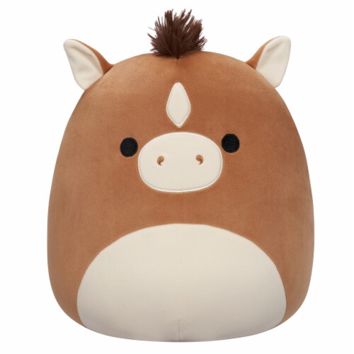 Squishmallows Brown Horse Plush Perspective: front