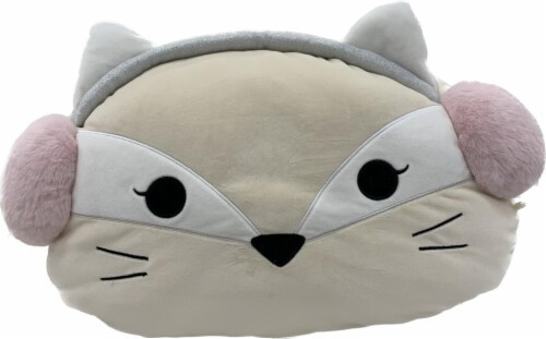 Squishmallows 18 Christmas Stackable Artic Fox with Earmuffs Plush Toy, 18  in - Foods Co.