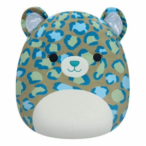 Squishmallows Dark Brown Leopard Plush Perspective: front