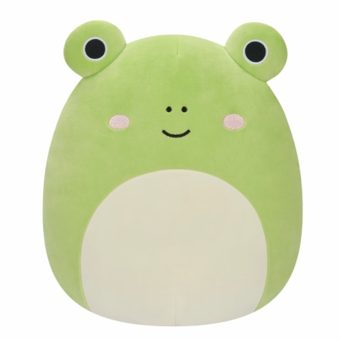 Squishmallows Green Frog Plush Toy Perspective: front