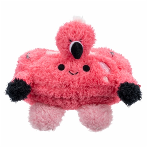 Jazwares Flamingo Tube Plush Toy Perspective: front