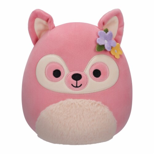 Squishmallows 8" Salmon Lemur Easter Plush Toy Perspective: front