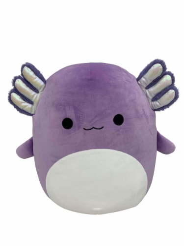 Squishmallows Axolotl with Fuzzy Belly Plush Perspective: front
