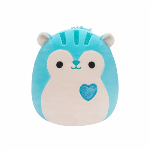Squishmallows 5" Blue Squirrel Plush Toy Perspective: front