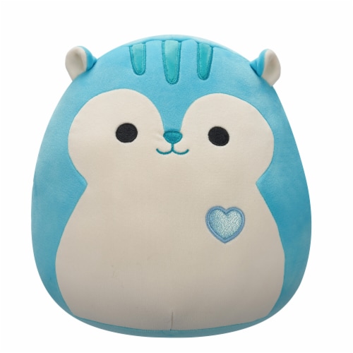 Squishmallows 12" Blue Squirrel Plush Toy Perspective: front