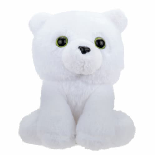 Petooties Polar Bear Plush Toy Perspective: front