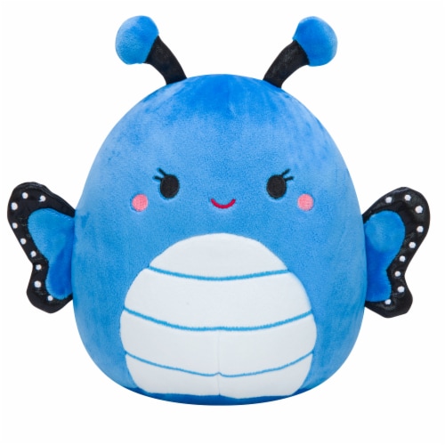 Squishmallows 12" Blue Butterfly w/Dark Blue Wings Perspective: front