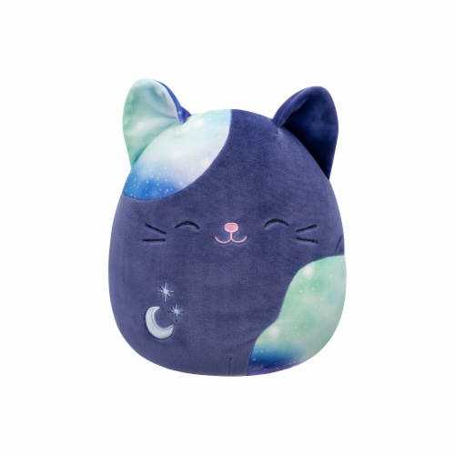 Squishmallows 8" Navy Blue Celectial Cat Plush Toy Perspective: front