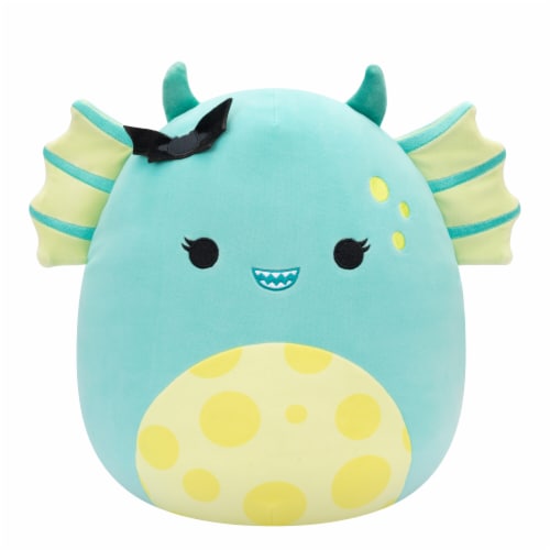 Squishmallows 12" Teal Water Monster Plush Toy Perspective: front