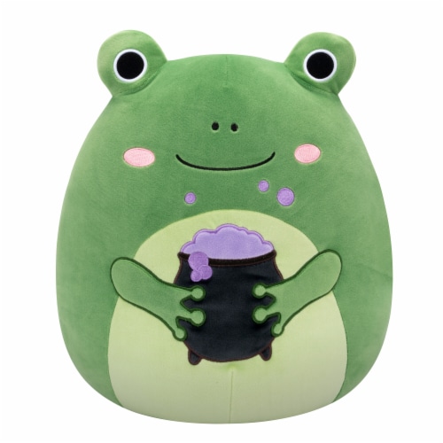 Squishmallows 12 Dark Green Frog With Cauldron Plush Toy 12 in Dillons Food Stores