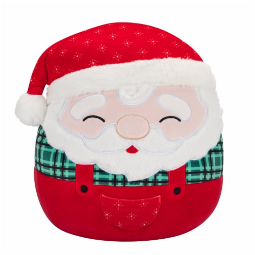 Squishmallow Workshop Santa Plush Toy Perspective: front