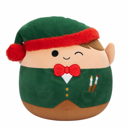 Squishmallow Winking Workshop Elf Plush Toy Perspective: front
