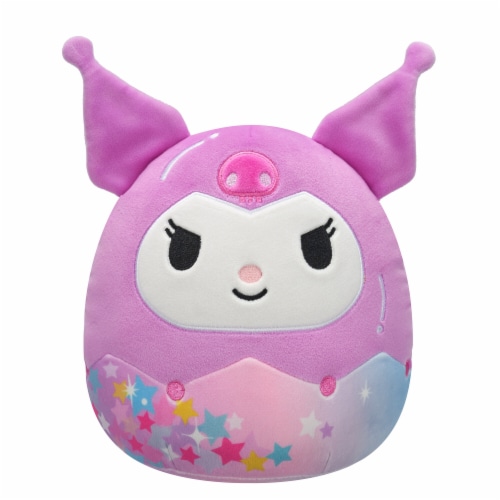 Squishmallows 8 Inch Squishmallows Hello Kitty & Friends Star Shine Kuromi Plush Perspective: front