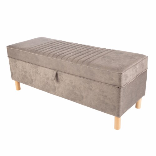 Tall storage ottoman bench deals