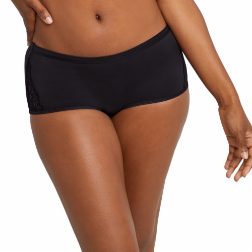 Maidenform Hipster Period Pants - Black Perspective: front