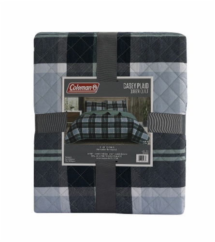 Coleman Casey Plaid Quilt Perspective: front