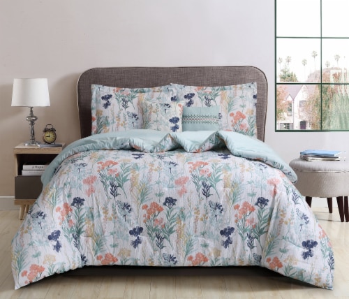 Ellen Tracy™ Floral Comforter Set, King - Fred Meyer