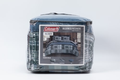 Coleman 4 Piece Comforter Set - Wilderness Patchwork Perspective: front