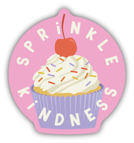 Stickers Northwest Vinyl Sticker - Sprinkle Kindness Perspective: front