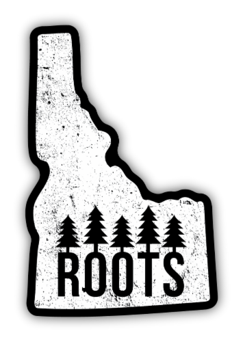 Stickers Northwest Vinyl Sticker - Idaho Roots Perspective: front