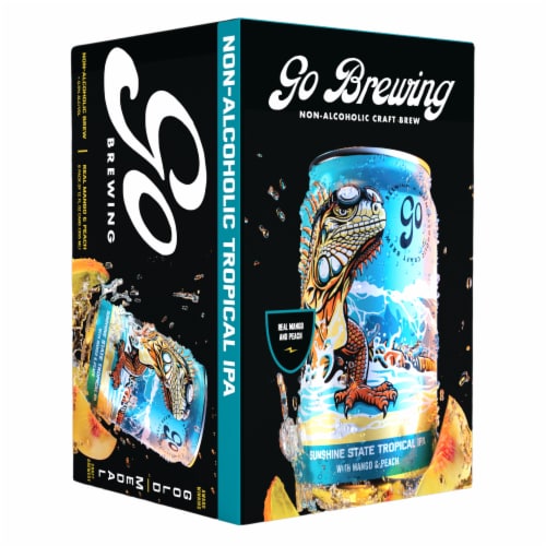 Go Brewing Sunshine State Tropical Ipa Perspective: front