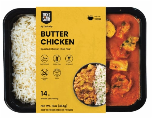 Quicklly Butter Chicken Perspective: front
