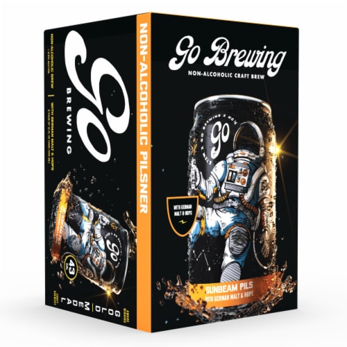 Go Brewing Sunbeam Pilsner Perspective: front
