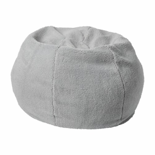 Small grey bean bag discount