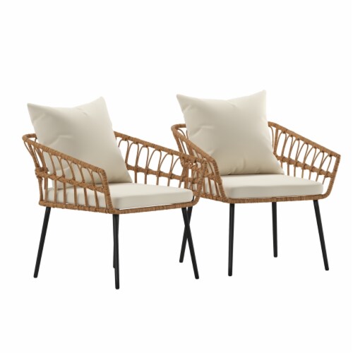 Rattan wicker rope chair cheap