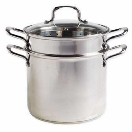 Stainless Steel Multi-Pot With Steamer Insert, 12 Qt