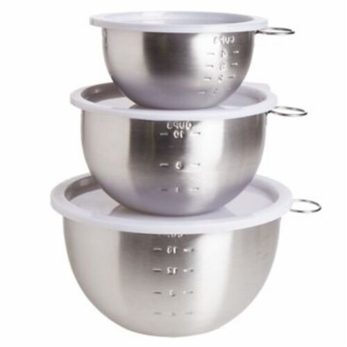 Simply Essential™ Stainless Steel Mixing Bowls with Lids, 3 Piece Ralphs
