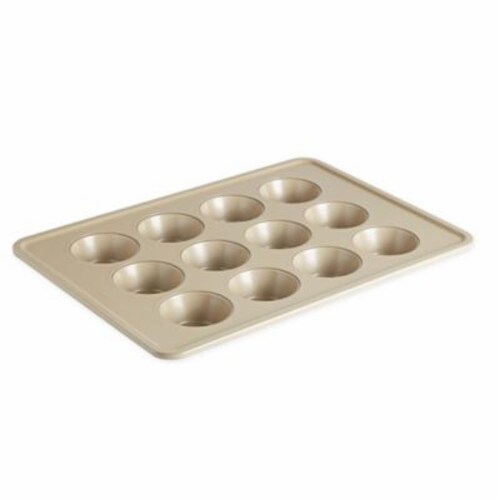 Nordic Ware 3-Piece Nonstick Baking Sheet Pan Set, Gold - Textured Surface  