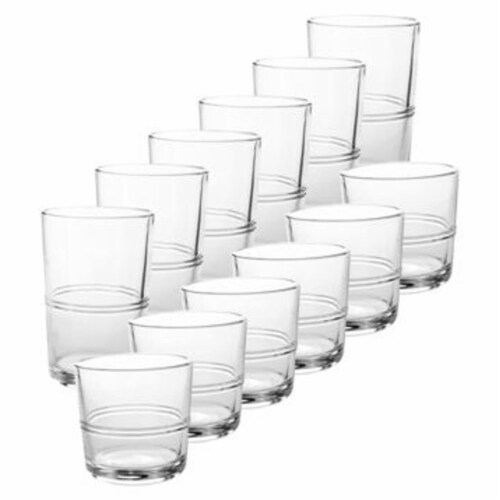 Our Table™ Banded Drinking Glasses (Set of 12), 12 units - Baker's