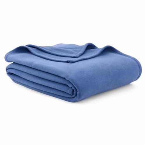 Simply Essential Microfleece King Blanket Country Blue King