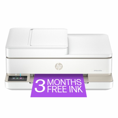 HP® Envy 6555e All-in-One Printer Perspective: front