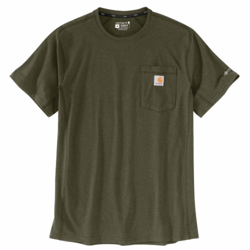 Carhartt Force® Relaxed Fit Midweight Short Sleeve Pocket T-Shirt Perspective: front