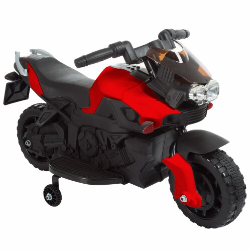 Kids motorcycle with training wheels clearance