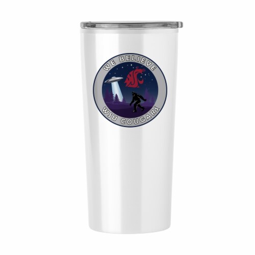 Classic Impressions Washington State University UFO Bigfoot Tumbler Perspective: front