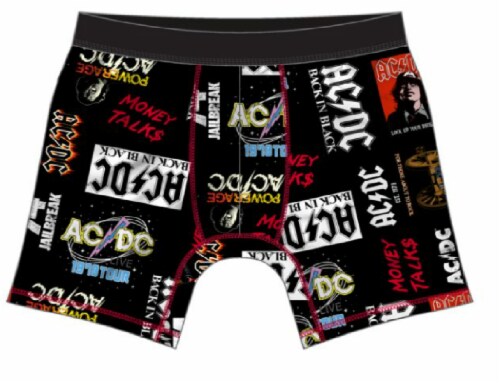 Bioworld Merchandising AC/DC Men's Boxer Brief Perspective: front