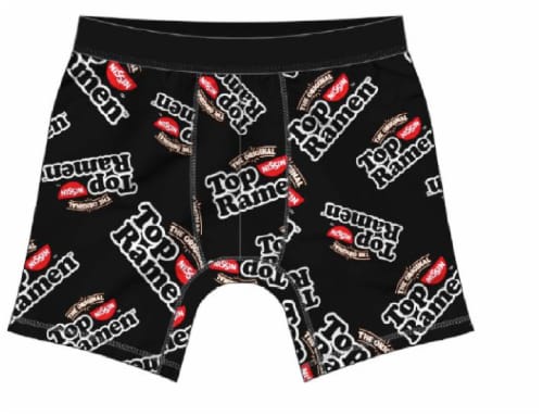 Bioworld Merchandising Men's Ramen Boxer Briefs Perspective: front