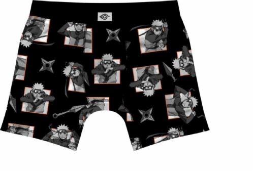 Bioworld Merchandising Men's Naruto Boxer Briefs Perspective: front